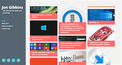 Desktop Screenshot of jongibbins.com